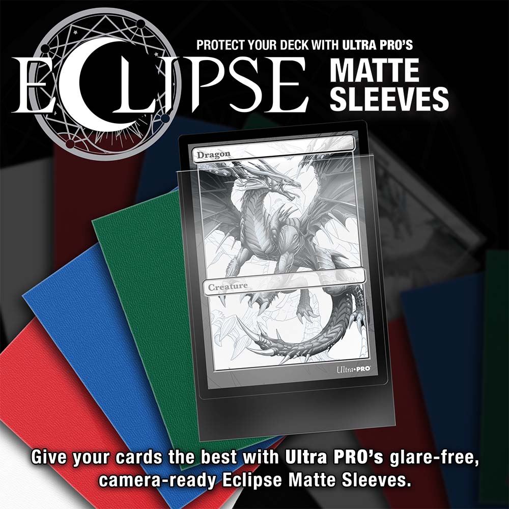 1000 Count Ultra Pro Eclipse Grey Matte Card Sleeves - Premium Deck Protector Sleeves For TCG Standard Size Matte Sleeves 1000 Count Ultra Pro Eclipse Grey Matte Card Sleeves - Premium Deck Protector Sleeves For TCG Standard Size Matte Sleeves