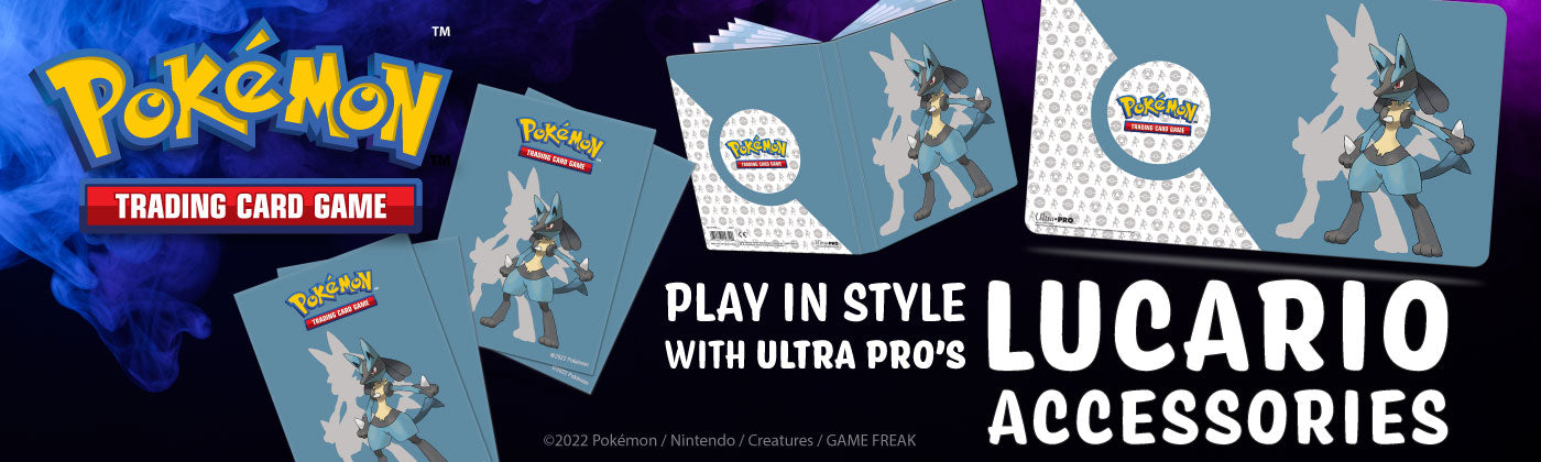  Ultra Pro E-15861 2 Inch Album-Pokemon Lucario, Blue : Toys &  Games