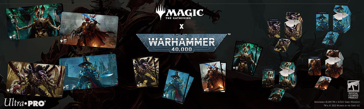 warhammer mtg card sleeves Adeptus Ridiculous Ultra PRO`s 100ct Deck Protector sleeves for Magic Ivarra  Daybringer Angel 