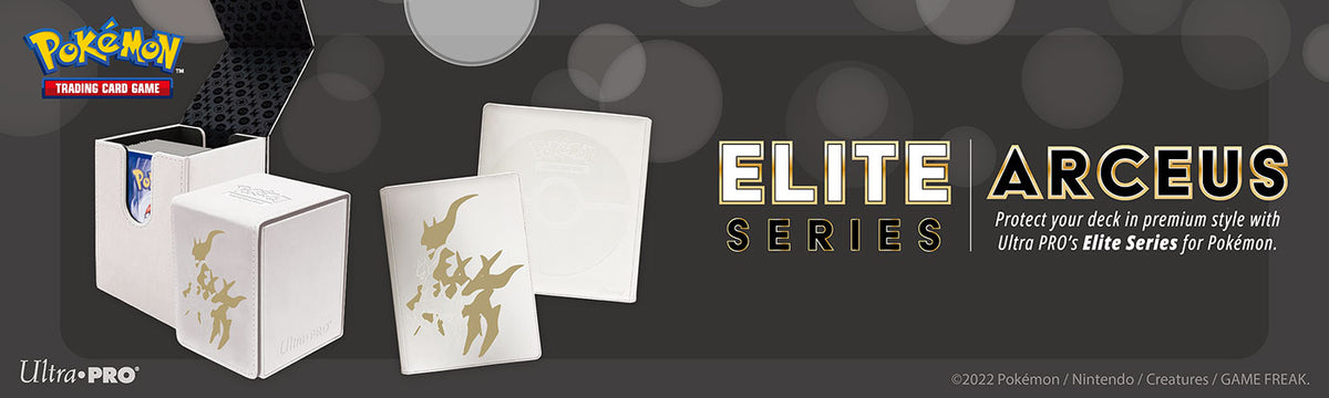Elite Series: Arceus Accessories for Pokmon | Ultra PRO International Elite Series: Arceus Accessories for Pokmon | Ultra PRO International