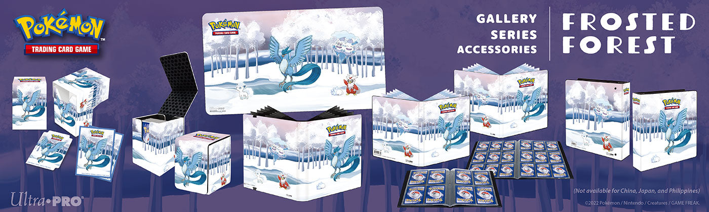 Grand classeur à anneaux Pokémon Gallery Series Frosted Forest - Ultra Pro  - Acheter vos accessoires de jeux, Funko Pop & produits dérivés - Playin by  Magic Bazar