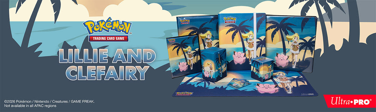 Lillie and Clefairy Accessories for the Pokémon Trading Card Game