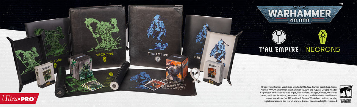 Warhammer 40,000: T'au Empire and Necrons Accessories  Ultra PRO  International