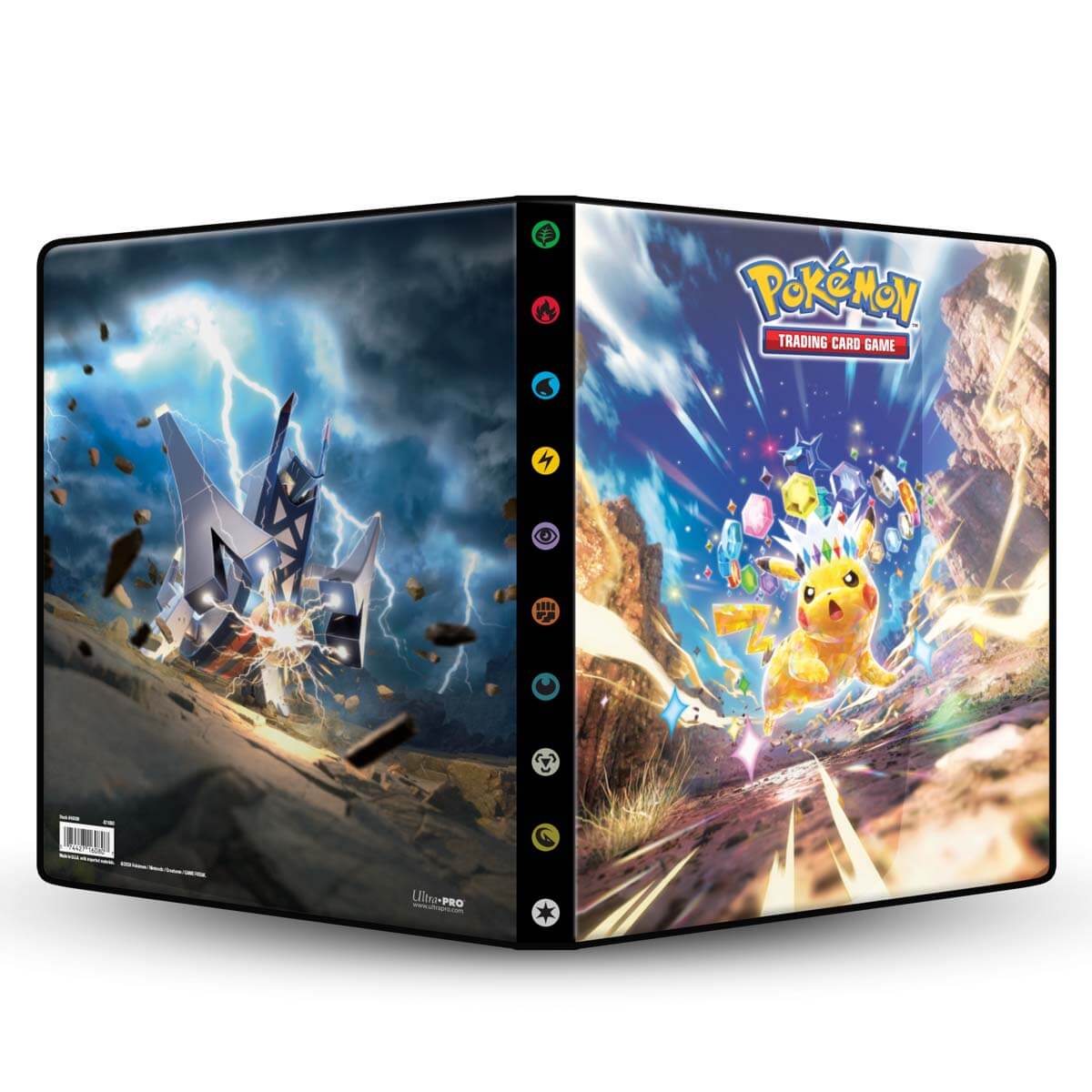Scarlet and Violet Surging Sparks 9-Pocket Portfolio for Pokmon Ultra PRO International Scarlet and Violet Surging Sparks 9-Pocket Portfolio for Pokmon Ultra PRO International