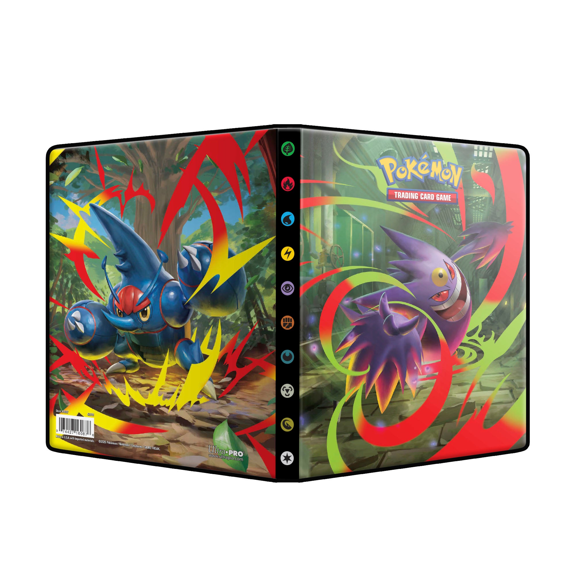 Mega Evolution - Phantasmal Flames 4-Pocket Portfolio for the