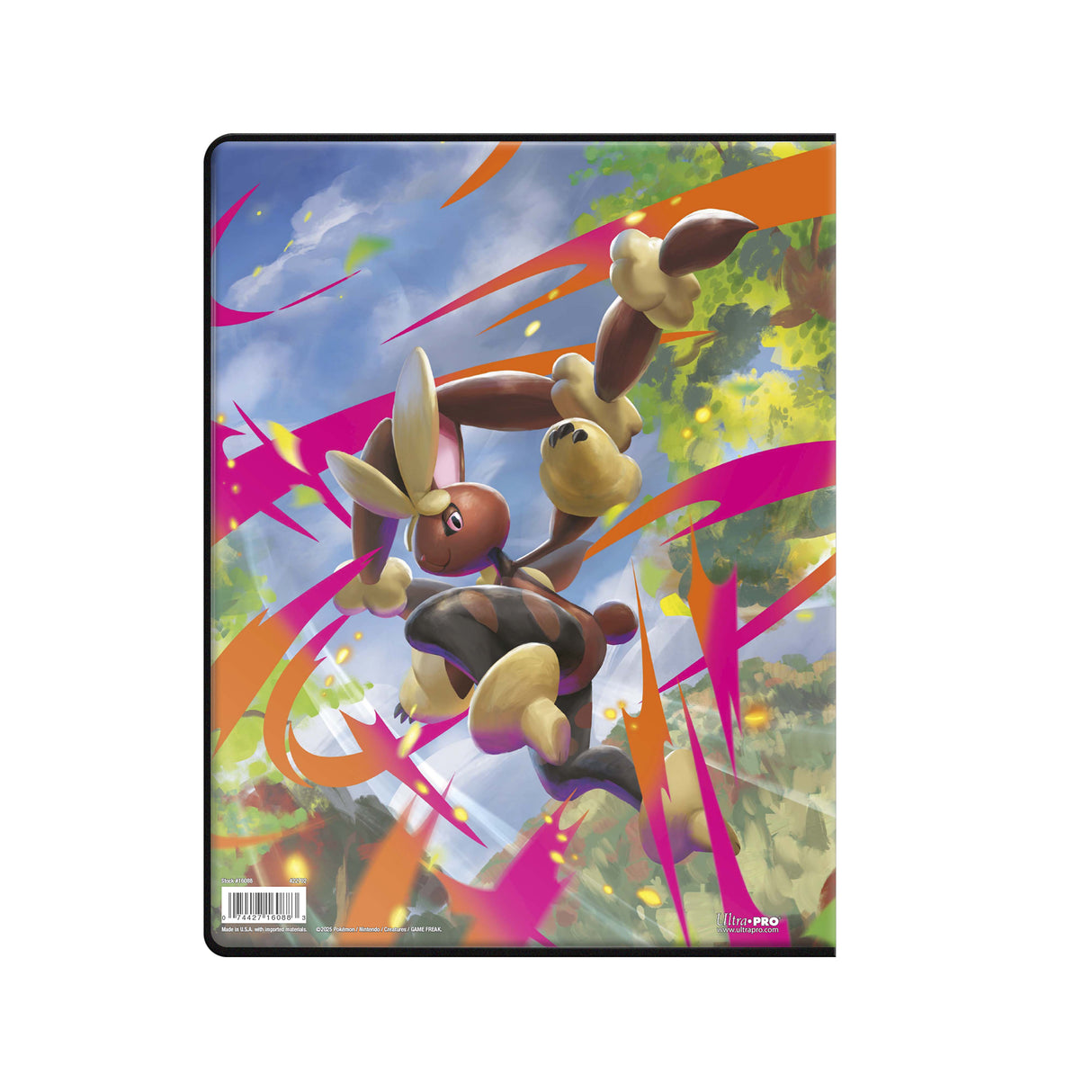 Mega Evolution - Phantasmal Flames 9-Pocket Portfolio for the Pokémon Trading Card Game Back | Ultra PRO International