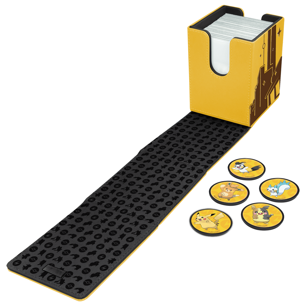 Gallery Series Shimmering Skyline Alcove Click Deck Box for Pokémon | Ultra PRO International