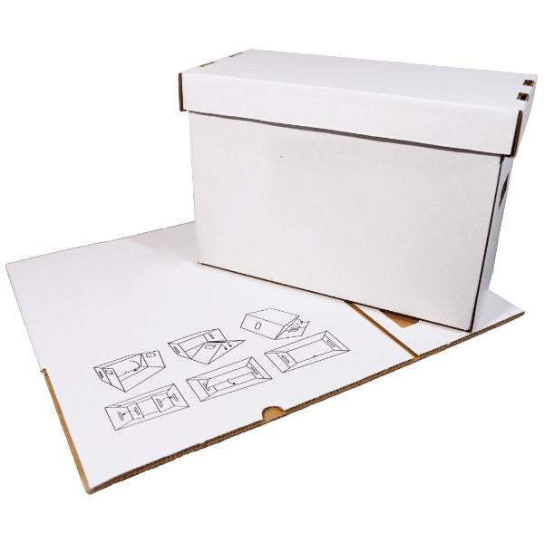 Short Comic Corrugated Box - 10 Pack