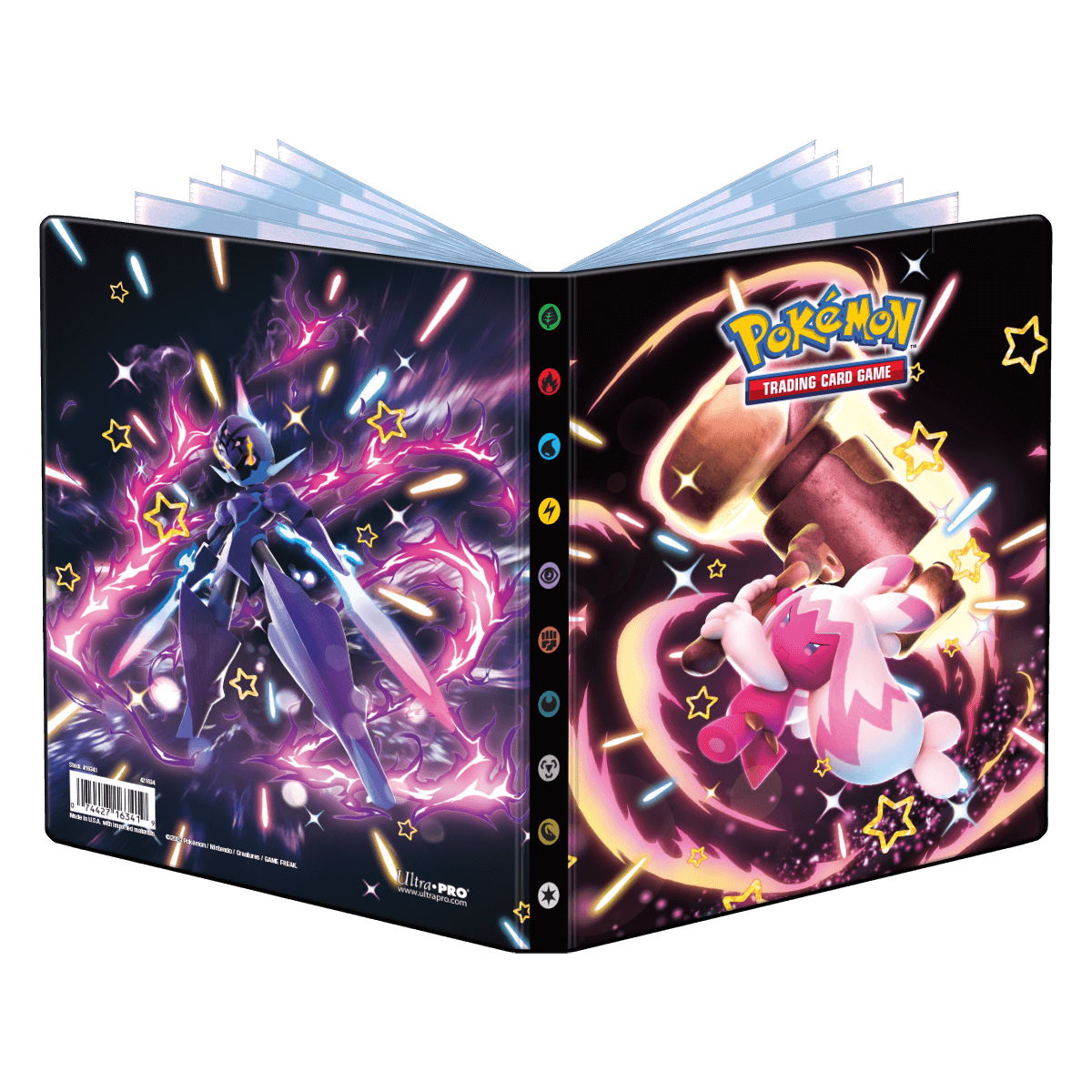 Ultra Pro Pokemon Scarlatto e Violetto 2 Portfolio 4 Tasche 12 Pagine