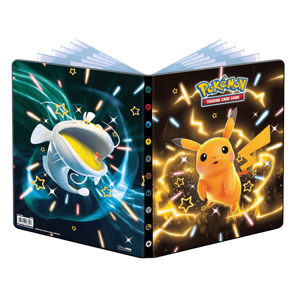 Scarlet and Violet Shiny Pikachu, Dondozo, and Tatsugiri 9-Pocket Portfolio  for Pokémon