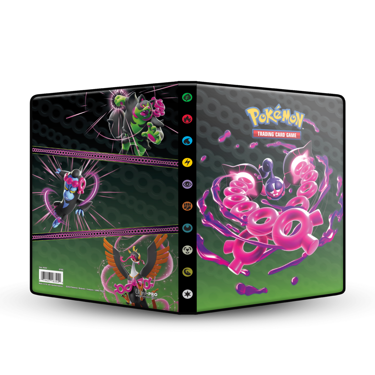 Scarlet and Violet Shrouded Fable 4-Pocket Portfolio for Pokémon | Ultra PRO International