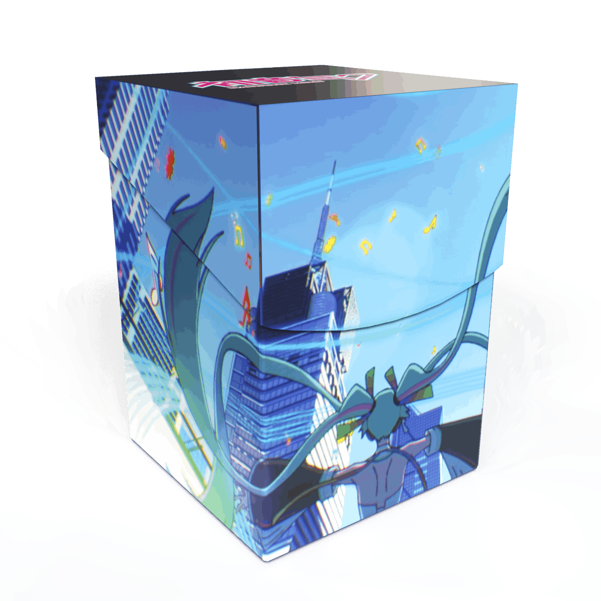 10th Anniversary Hatsune Miku 100+ Deck Box Front | Ultra PRO International