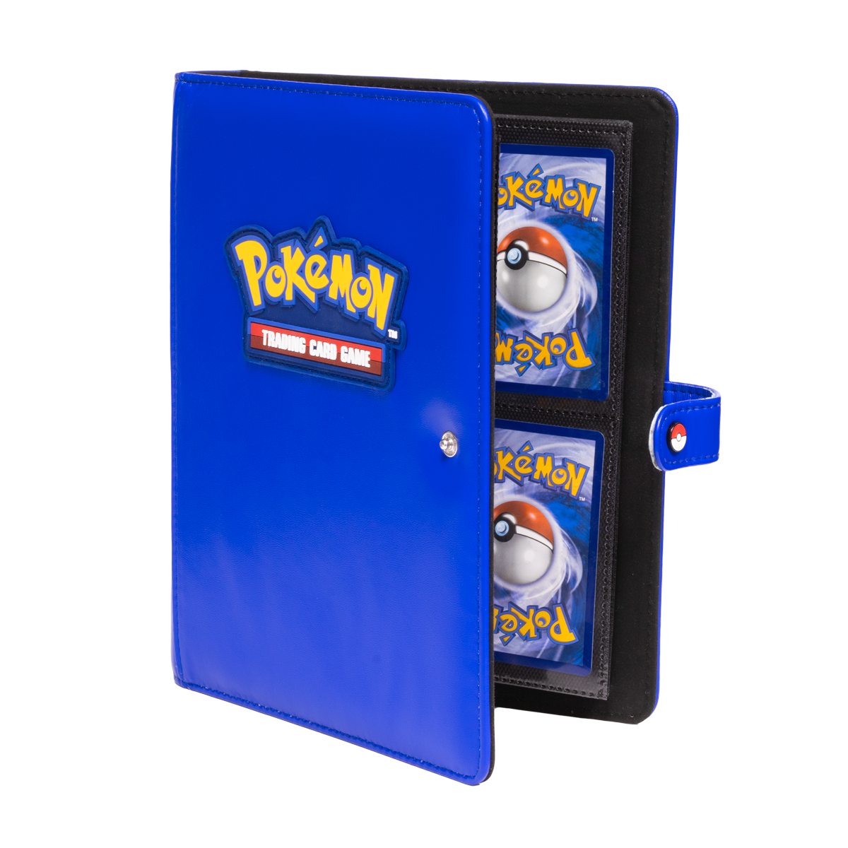 Premium Blue 4-Pocket Snap Binder for Pokémon