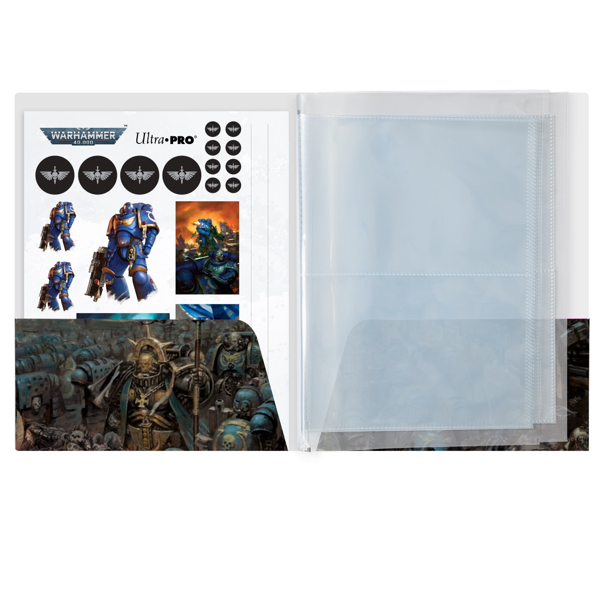Space Marines - Adeptus Astartes Datasheet Folio for Warhammer 40,000 Open