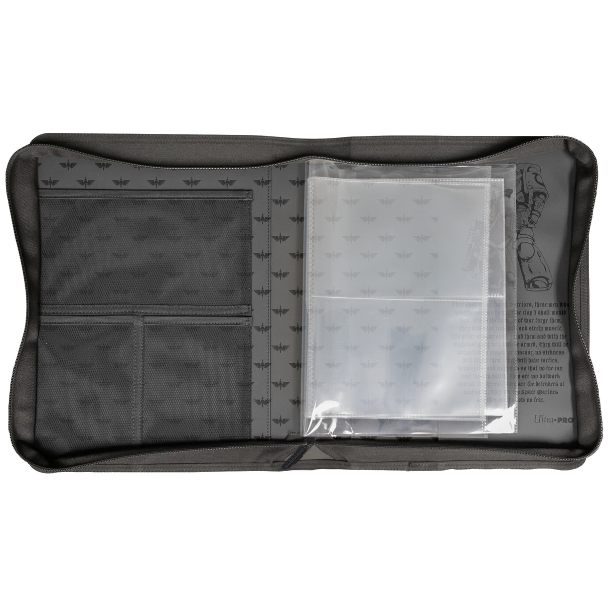 Space Marines - Adeptus Astartes Codex Book Folio - Debossed for Warhammer 40,000 Open | Ultra PRO International