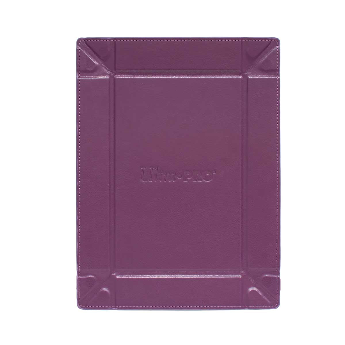 Vivid Magnetic Folding Dice Tray - Midnight Plum Flat | Ultra PRO International
