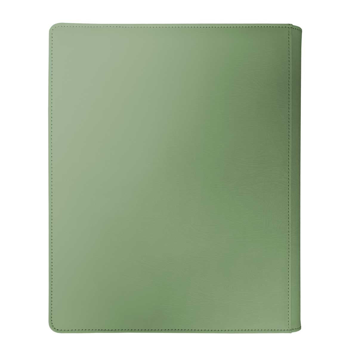 Vivid 9-Pocket Zippered PRO-Binder - Cool Matcha Back | Ultra PRO International