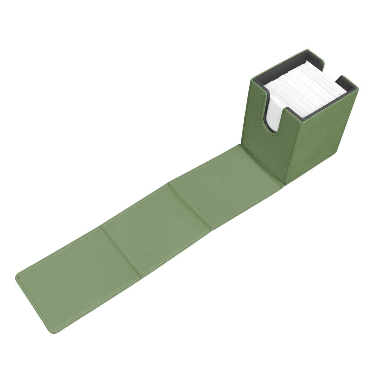 Vivid Alcove Flip Deck Box - Cool Matcha Flat | Ultra PRO International