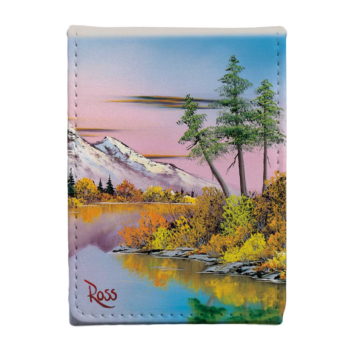 Bob Ross Mighty Mountain Lake Alcove Flip Ultra PRO International