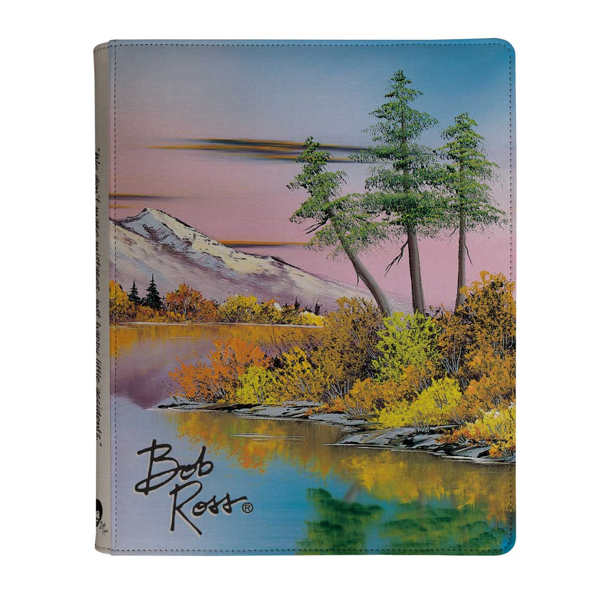 Bob Ross Mighty Mountain Lake 9-Pocket Zippered PRO-Binder | Ultra PRO International