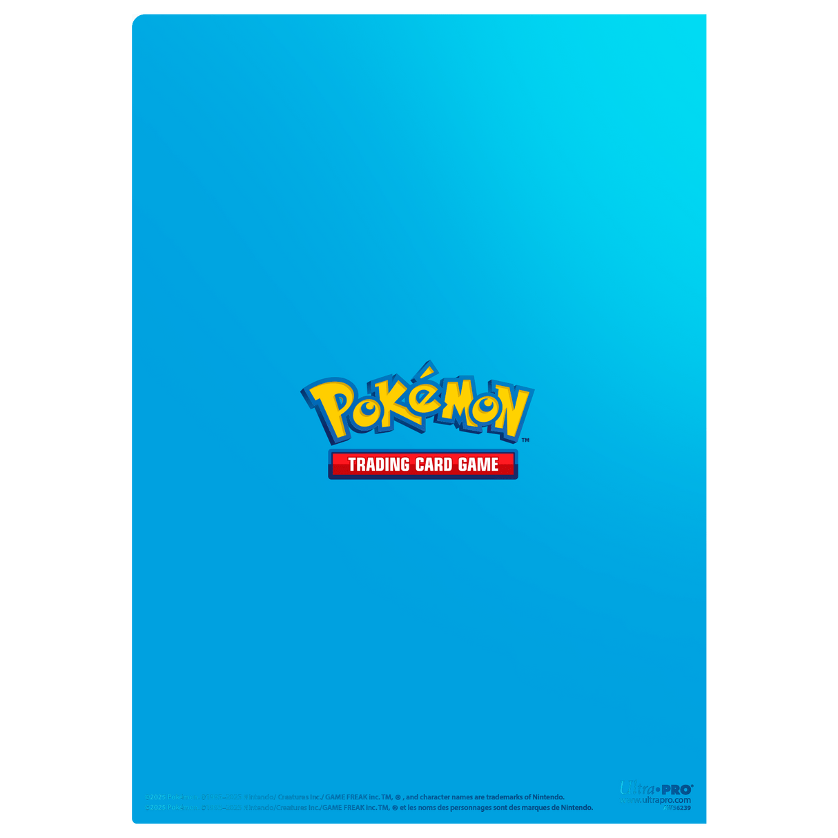 Pokémon Tournament Folios featuring Articuno Back