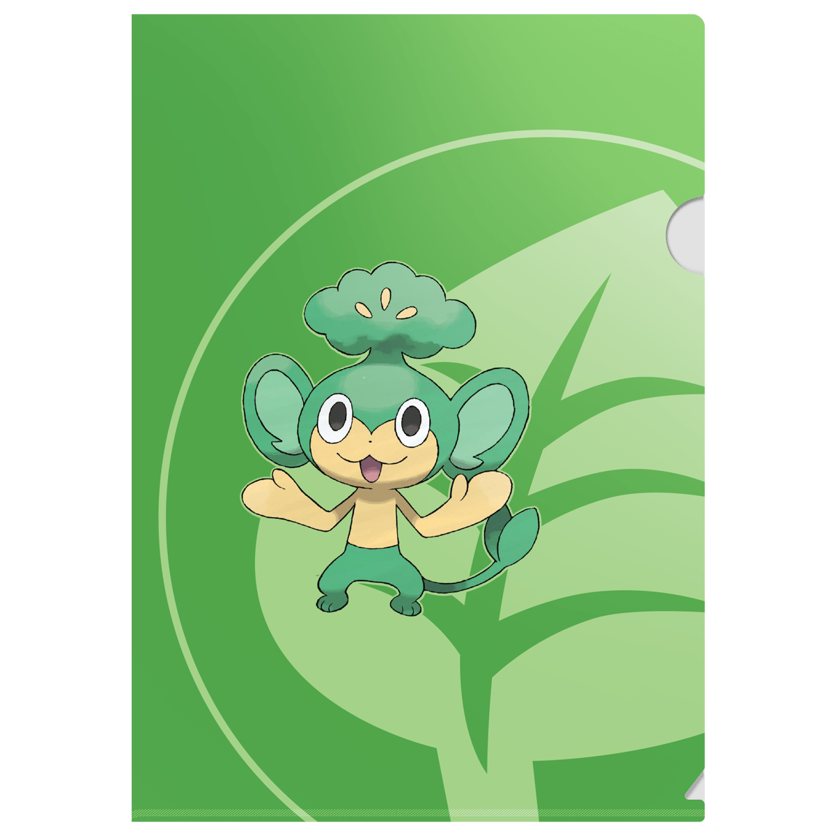 Pokémon Tournament Folios featuring Pansage Front