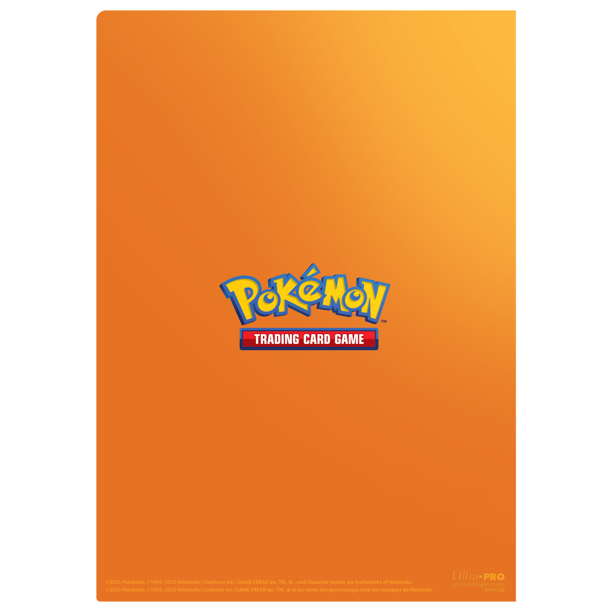Pokémon Tournament Folios featuring Pansear Back