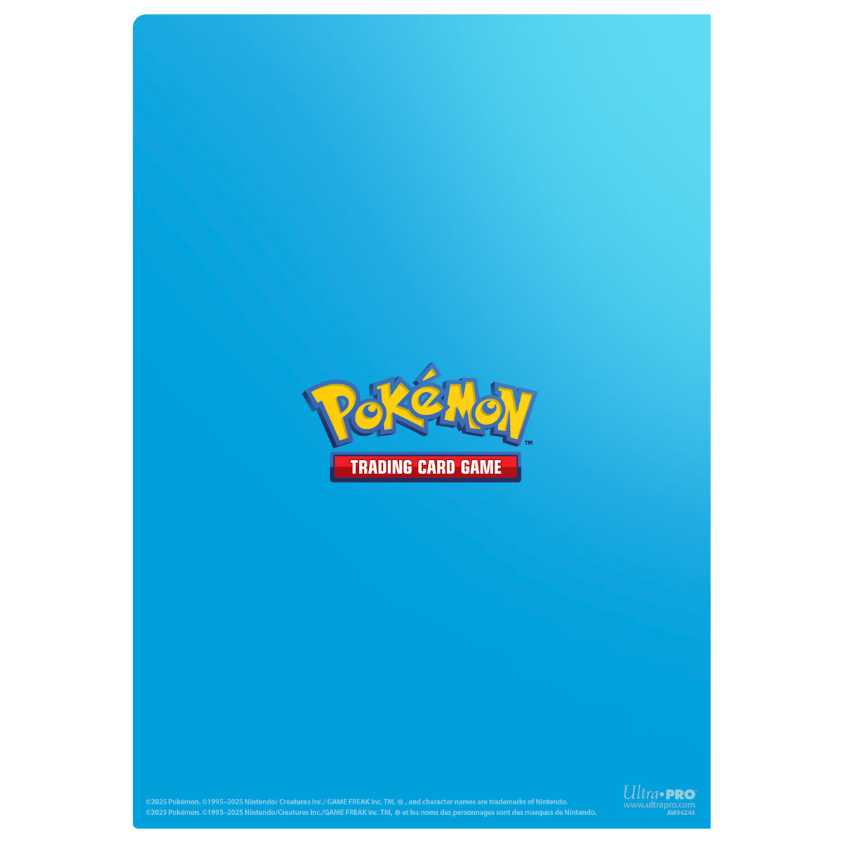Pokémon Tournament Folios featuring Panpour Back