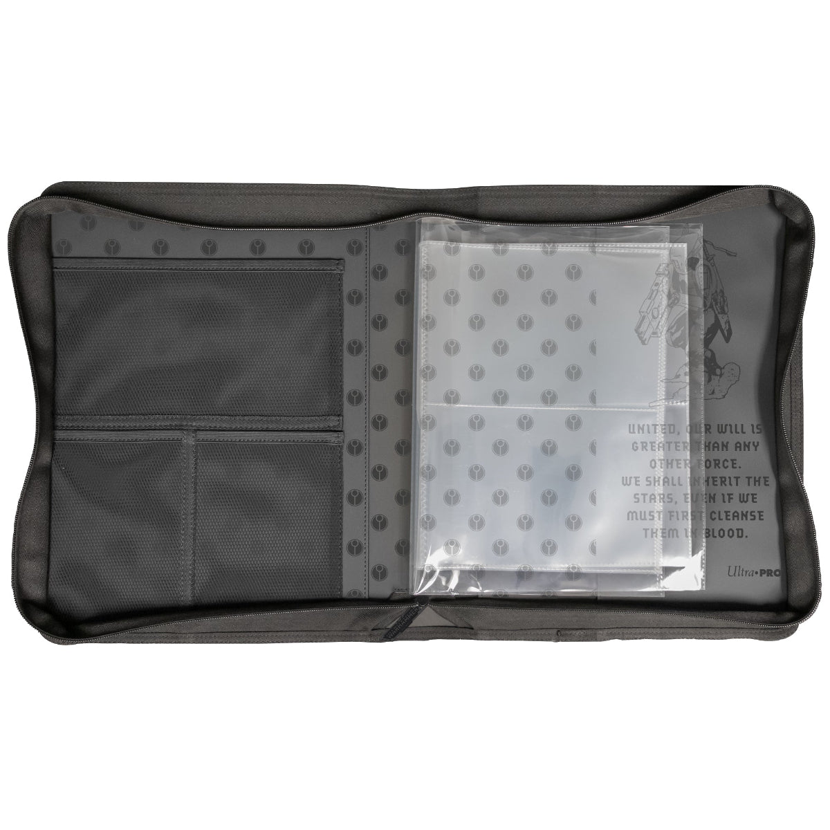 T’au Empire Debossed Printed Codex Book Folio for Warhammer 40,000 - Open