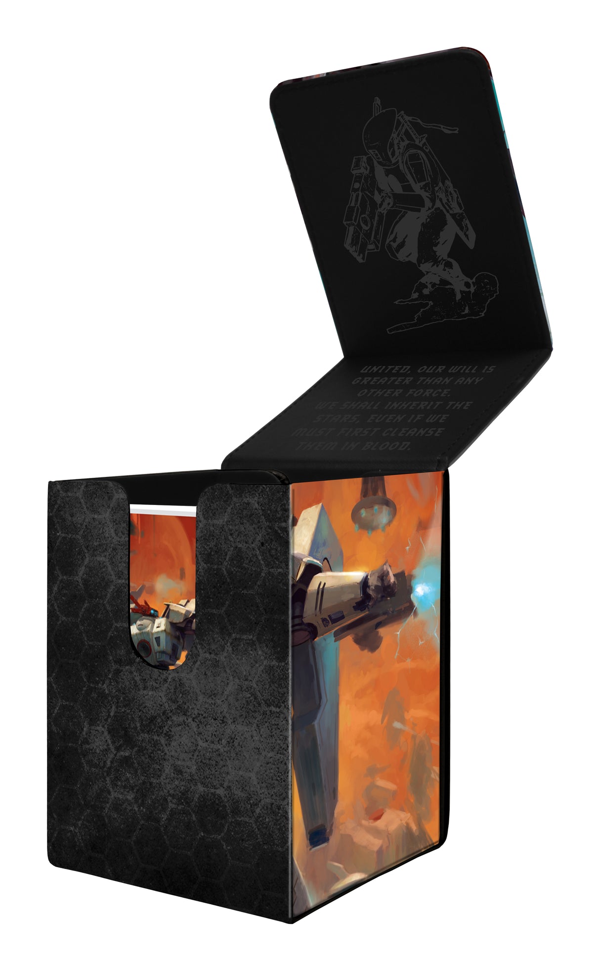 T’au Empire ALCOVE® Flip DECK BOX® for Warhammer 40,000