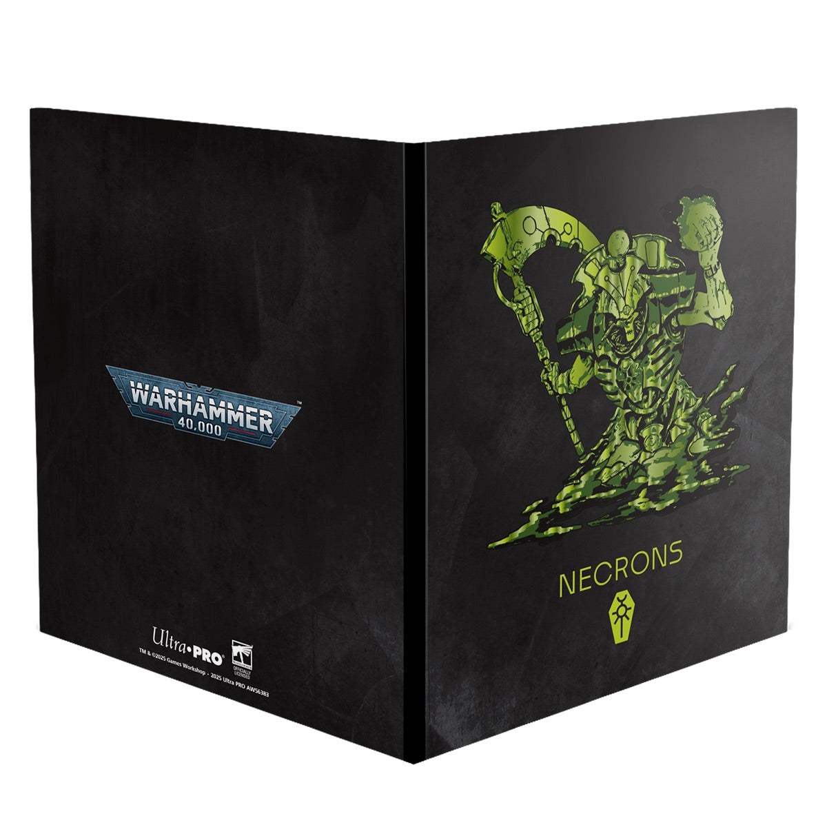 Necrons Datasheet and Index Card Folio for Warhammer 40,000 - Open