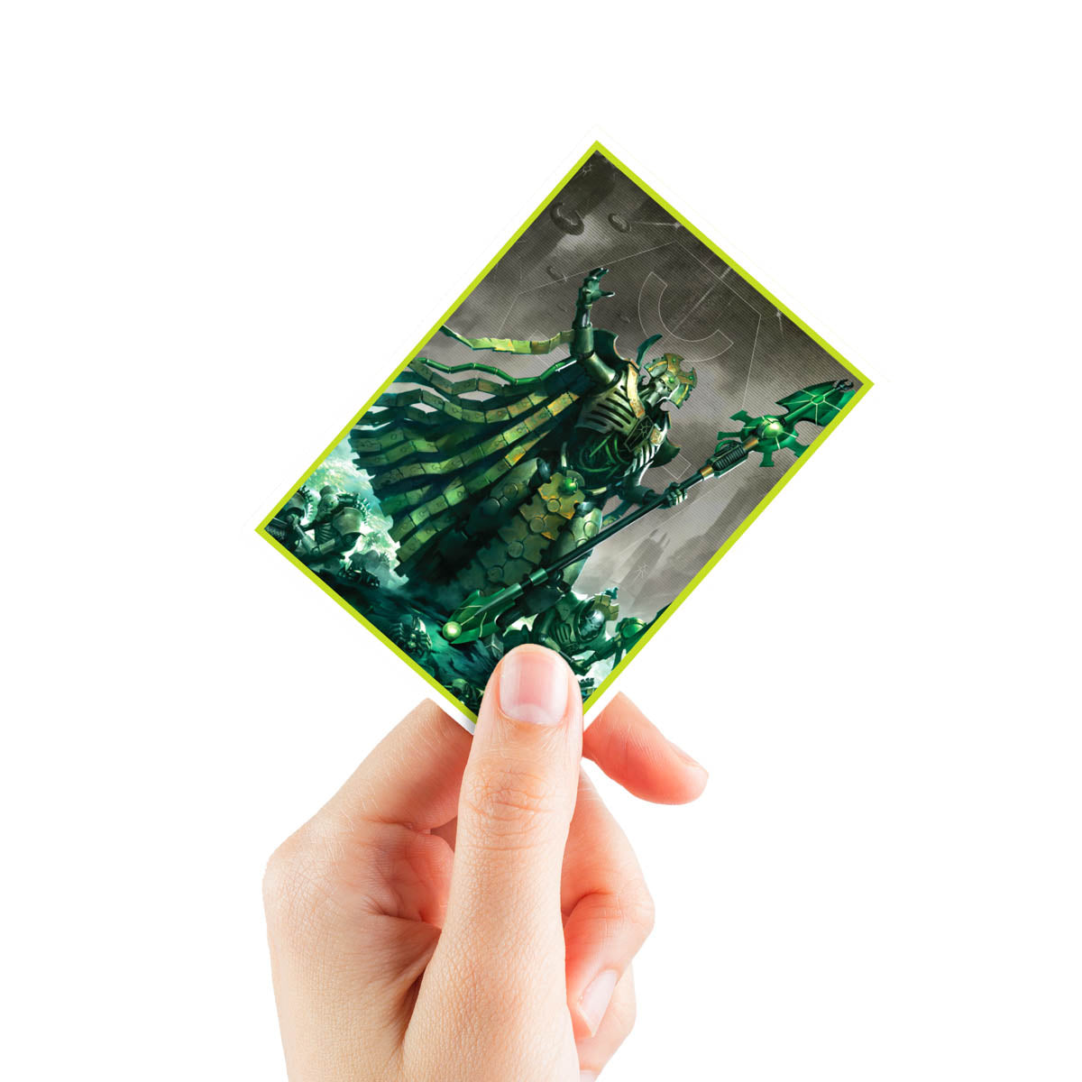 Necrons 105ct APEX™ Deck Protector Sleeves for Warhammer 40,000 Hand | Ultra PRO International