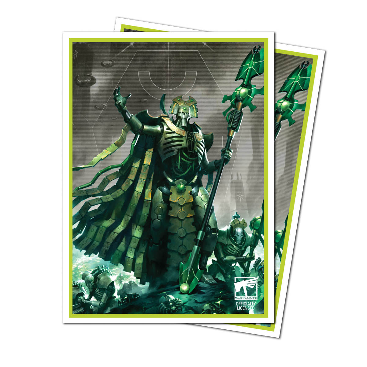Necron Codex Aligned 105ct Apex Deck Protector Sleeves: Warhammer 40,000 Necron Codex Aligned 105ct Apex Deck Protector Sleeves: Warhammer 40,000