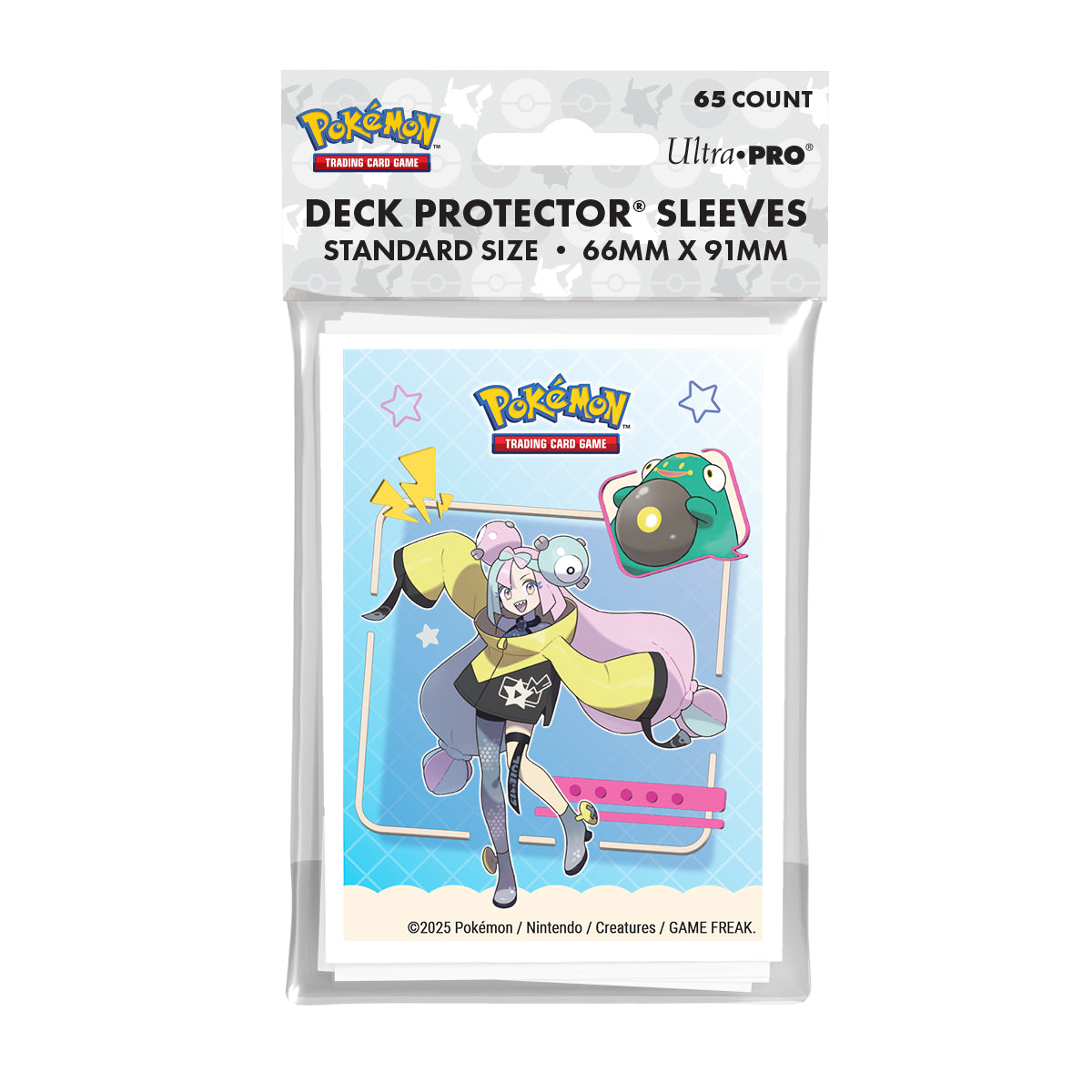 Iono and Bellibolt 65ct Deck Protector Sleeves® for Pokémon | Ultra PRO International