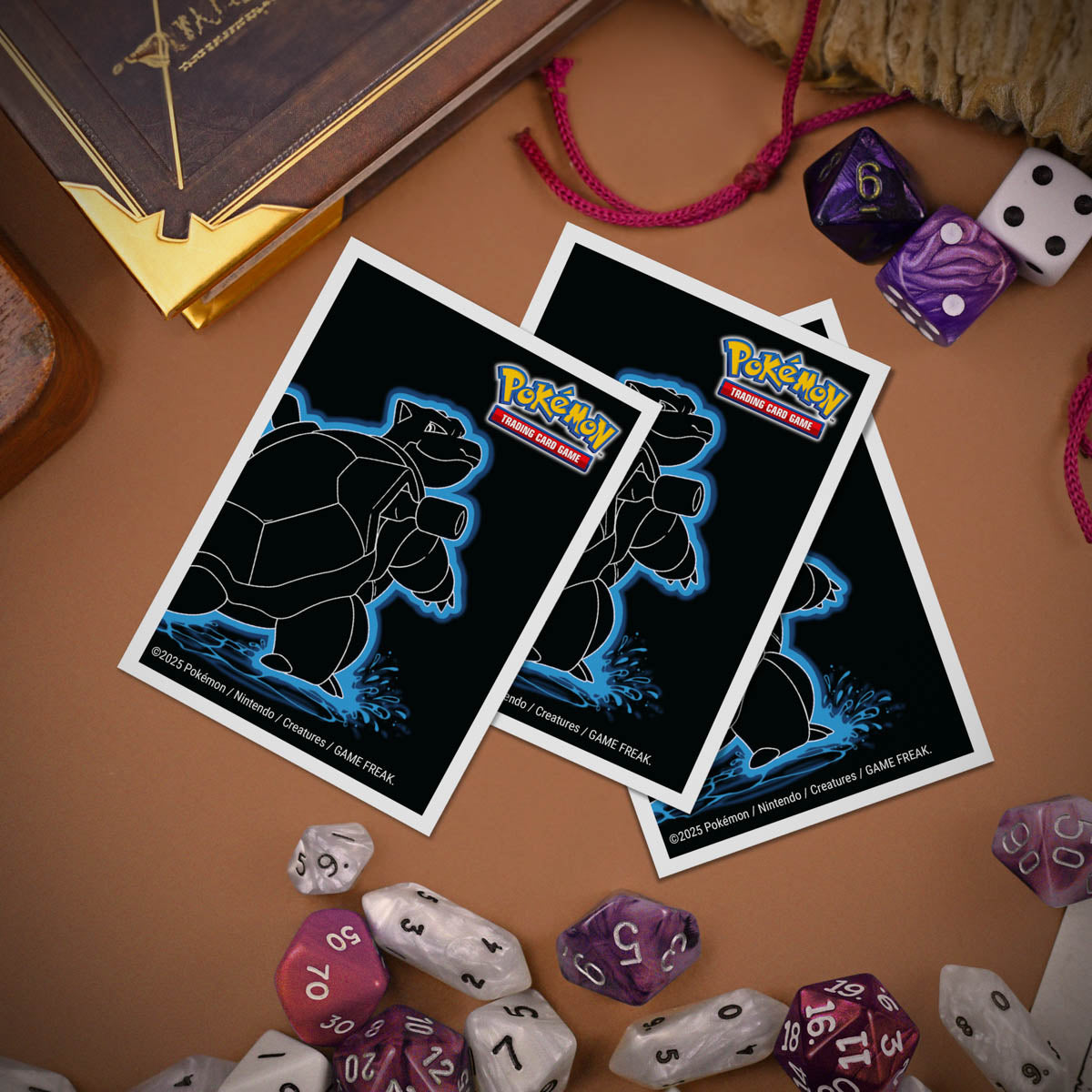 Neon Kanto 105ct APEX Deck Protector® Sleeves Blastoise for Pokémon Lifestyle | Ultra PRO International