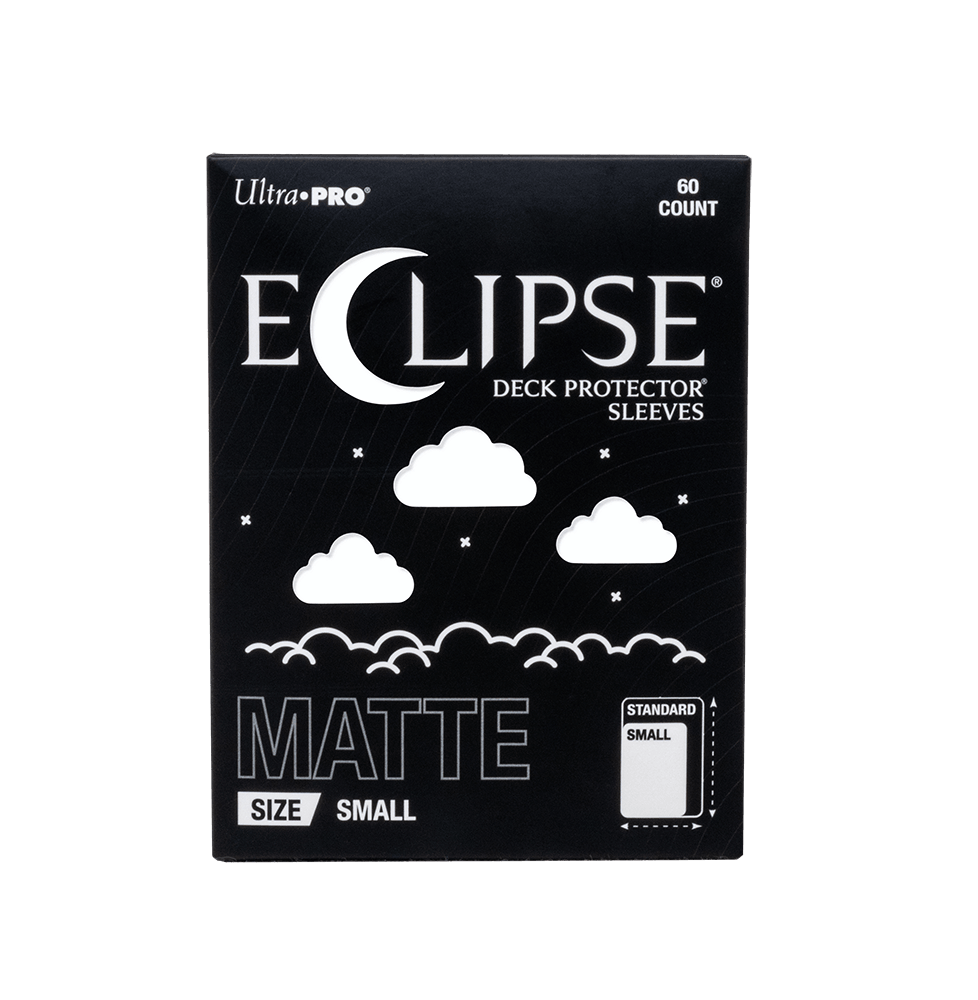ECLIPSE® Matte Small DECK PROTECTOR® Sleeves: Arctic White - 60ct