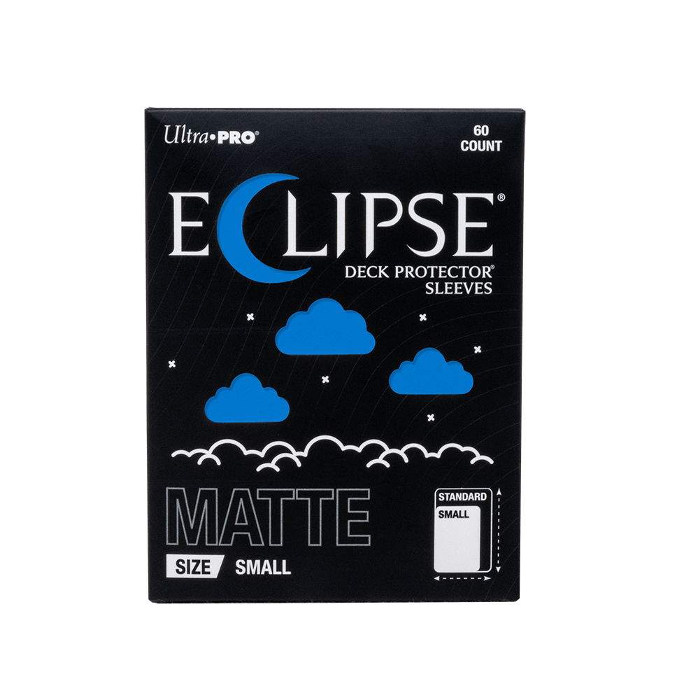ECLIPSE® Matte Small DECK PROTECTOR® Sleeves: Pacific Blue - 60ct