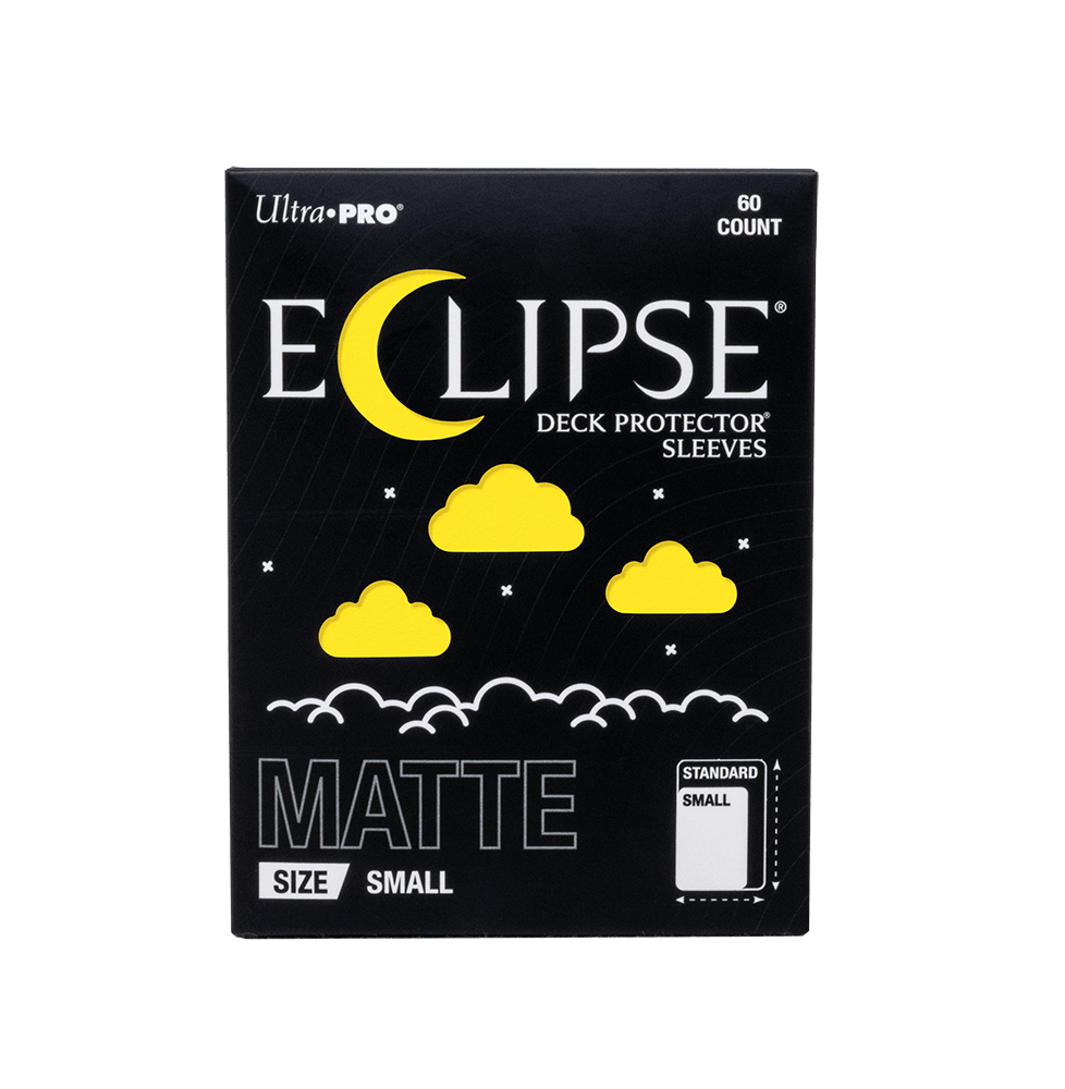 ECLIPSE® Matte Small DECK PROTECTOR® Sleeves: Lemon Yellow - 60ct