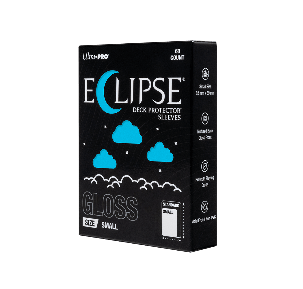 ECLIPSE® Gloss Small DECK PROTECTOR® Sleeves: Sky Blue - 60ct