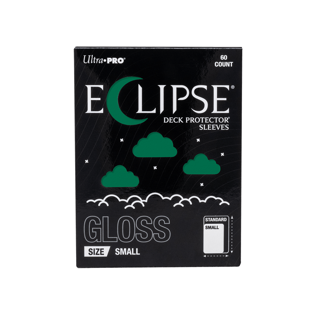 ECLIPSE® Gloss Small DECK PROTECTOR® Sleeves: Forest Green - 60ct