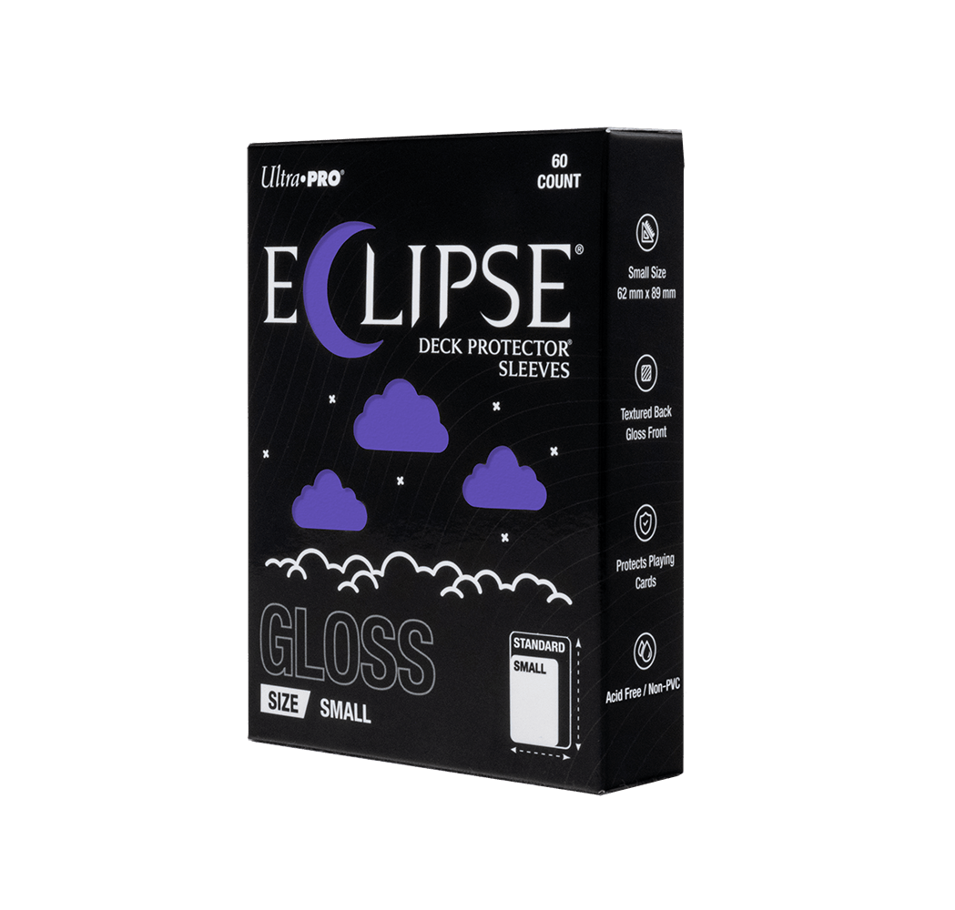 ECLIPSE® Gloss Small DECK PROTECTOR® Sleeves: Royal Purple - 60ct