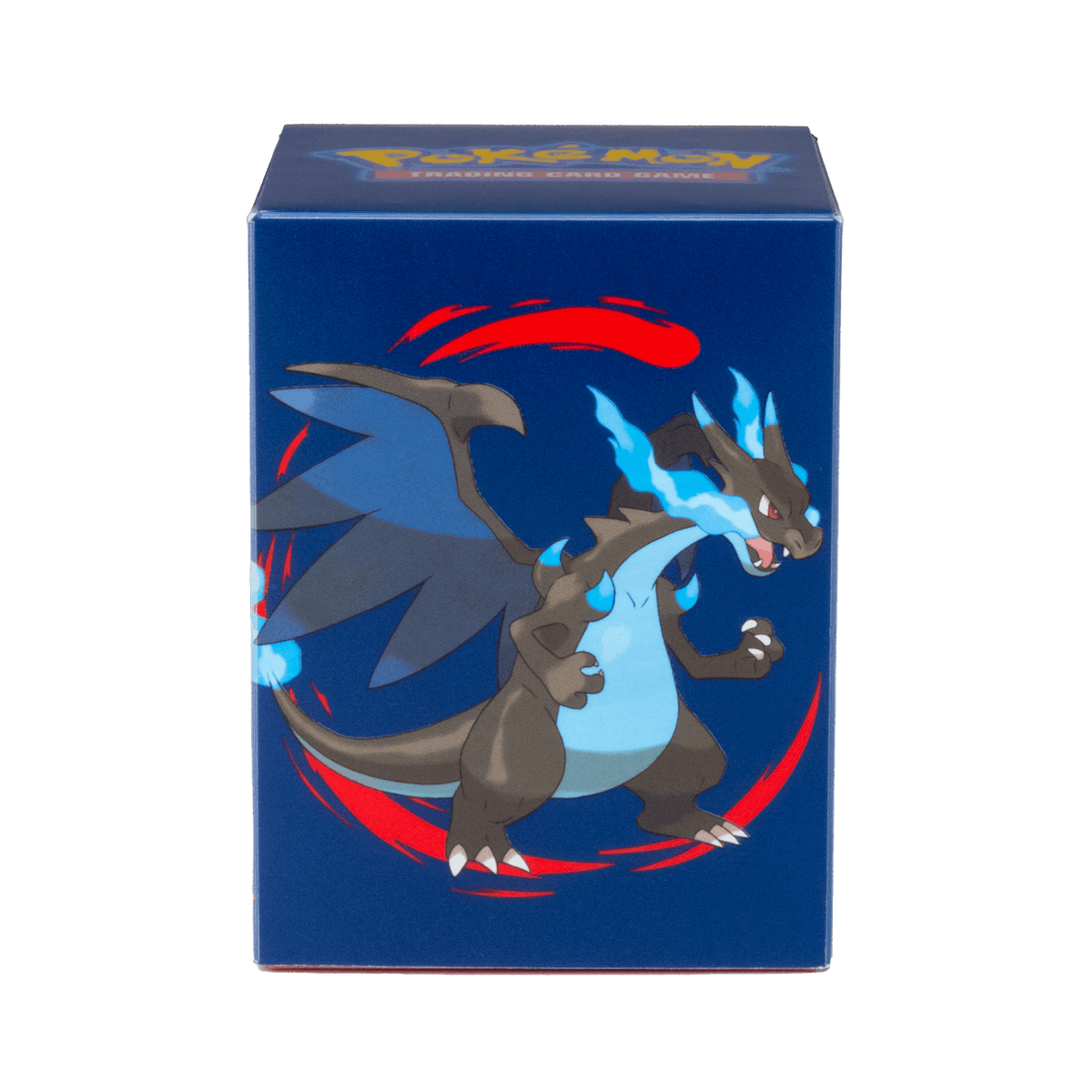 Mega Charizard X 100+ DECK BOX® for the Pokémon Trading Card Game - Front | Ultra PRO