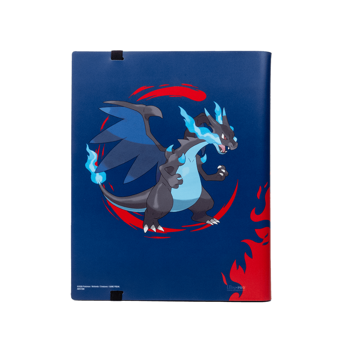 Mega Charizard X and Mega Charizard Y 9-Pocket PRO-BINDER® for the Pokémon Trading Card Game - Back | Ultra PRO