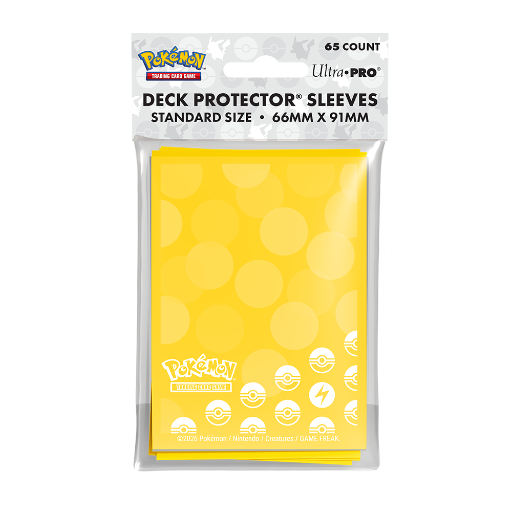 Energy - Lightning Type 65ct DECK PROTECTOR® Sleeves for Pokémon