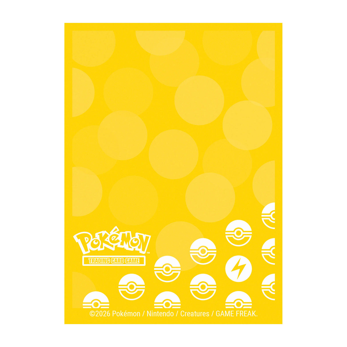 Energy - Lightning Type 65ct DECK PROTECTOR® Sleeves for Pokémon