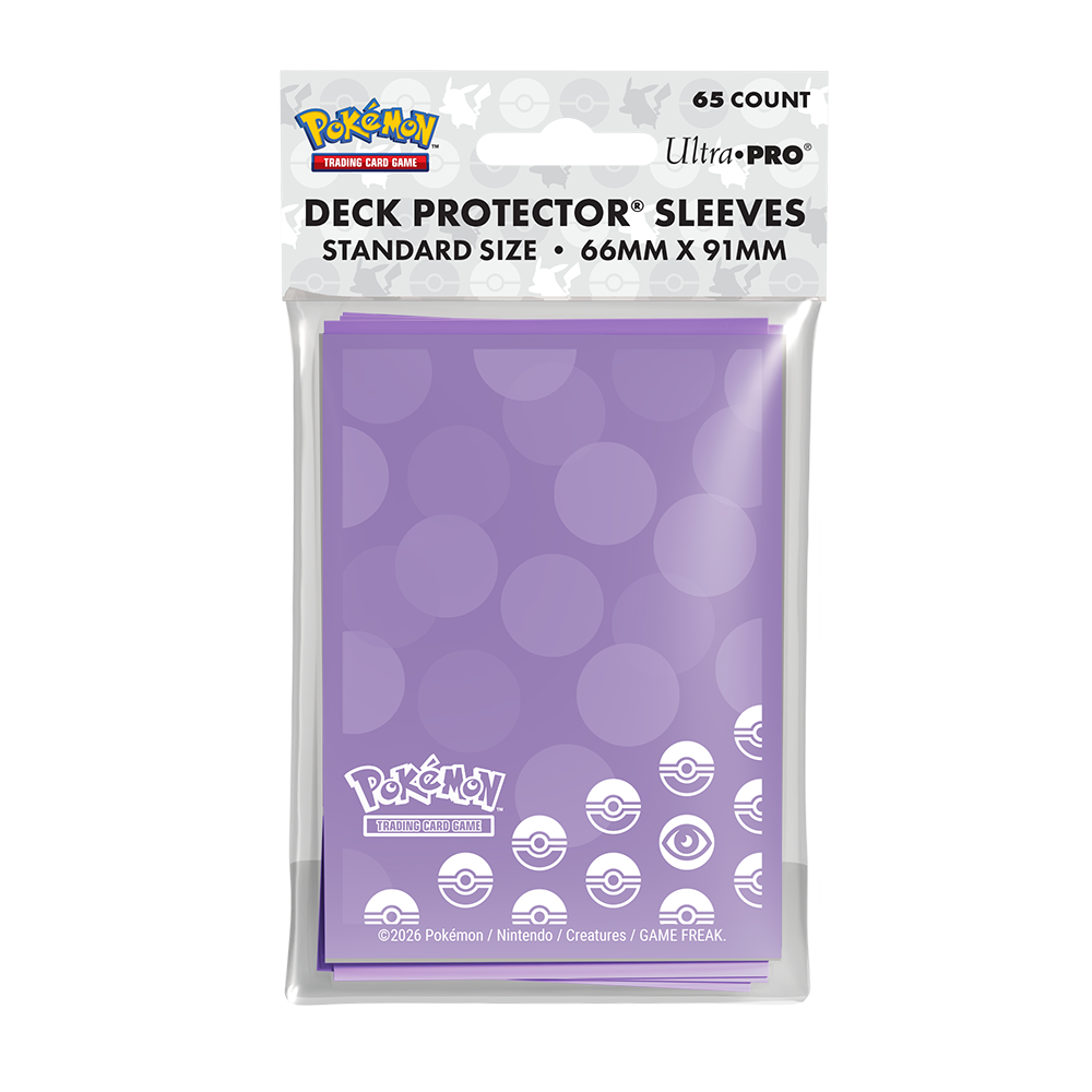 Ultra Pro: Standard 65ct Pokemon Sleeves - Energy Psychic Type Ultra Pro: Standard 65ct Pokemon Sleeves - Energy Psychic Type