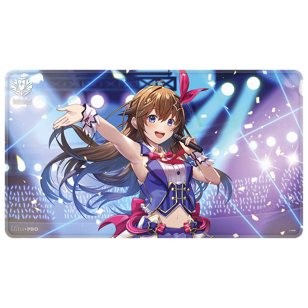 Tokino Sora Stitched Playmat for the hololive OFFICIAL CARD GAME Front