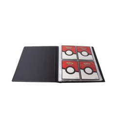 Mega Evolution - Pitch Black 4-Pocket Portfolio for the Pokémon Trading Card Game - Open | Ultra PRO
