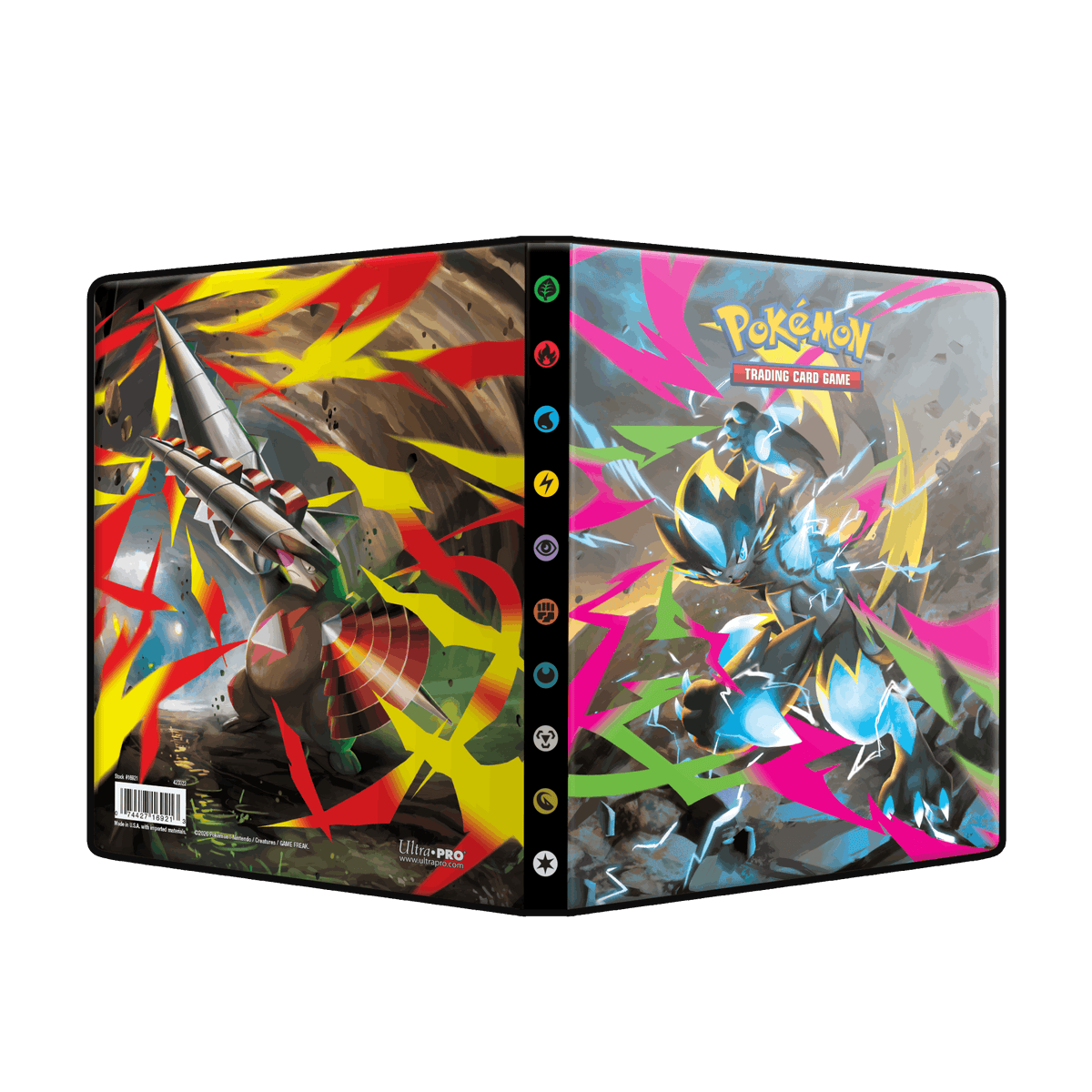 Mega Evolution - Pitch Black 4-Pocket Portfolio for the Pokémon