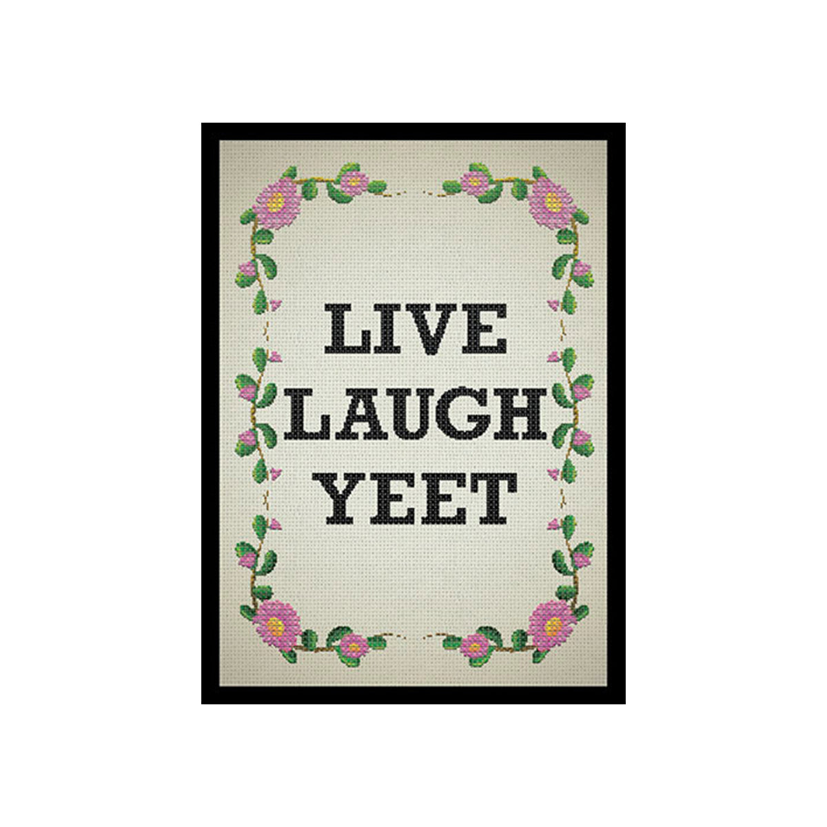 Live Laugh Yeet Sleeves